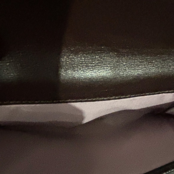 Beautiful Chocolate colored Coach Wallet with a silver opener. - Picture 6 of 7